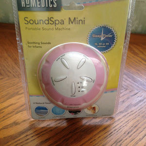 Homedics Mini Sound Spa, PiNK